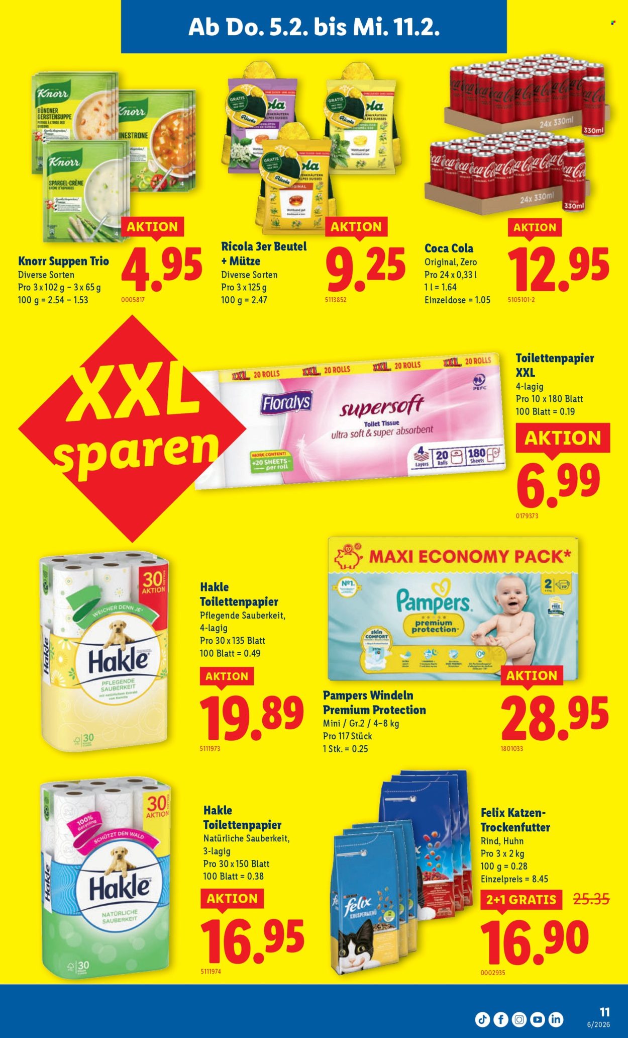 Catalogue Lidl - 5.2.2026 - 11.2.2026. Page 11. Page 11
