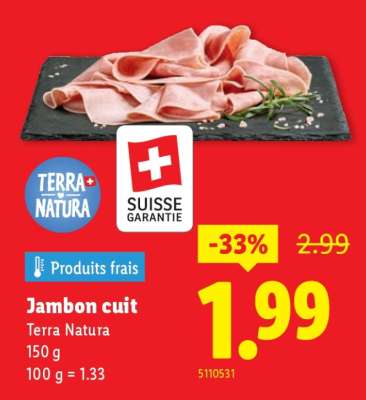 Jambon cuit