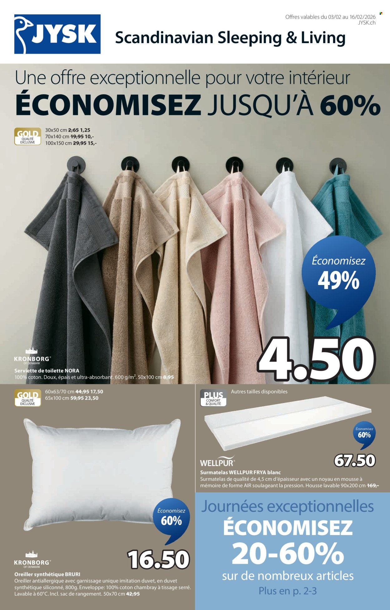 Catalogue JYSK - 3.2.2026 - 16.2.2026. Page 1. Page 1