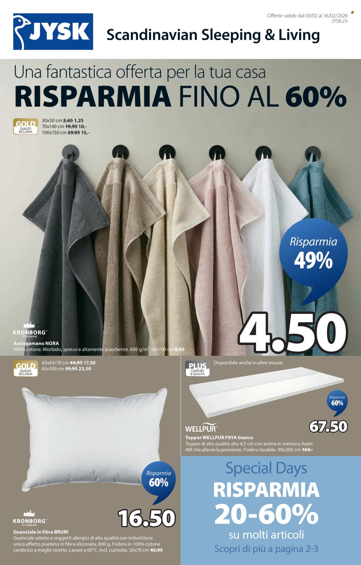 Catalogue JYSK - 3.2.2026 - 16.2.2026. Page 1. Page 1