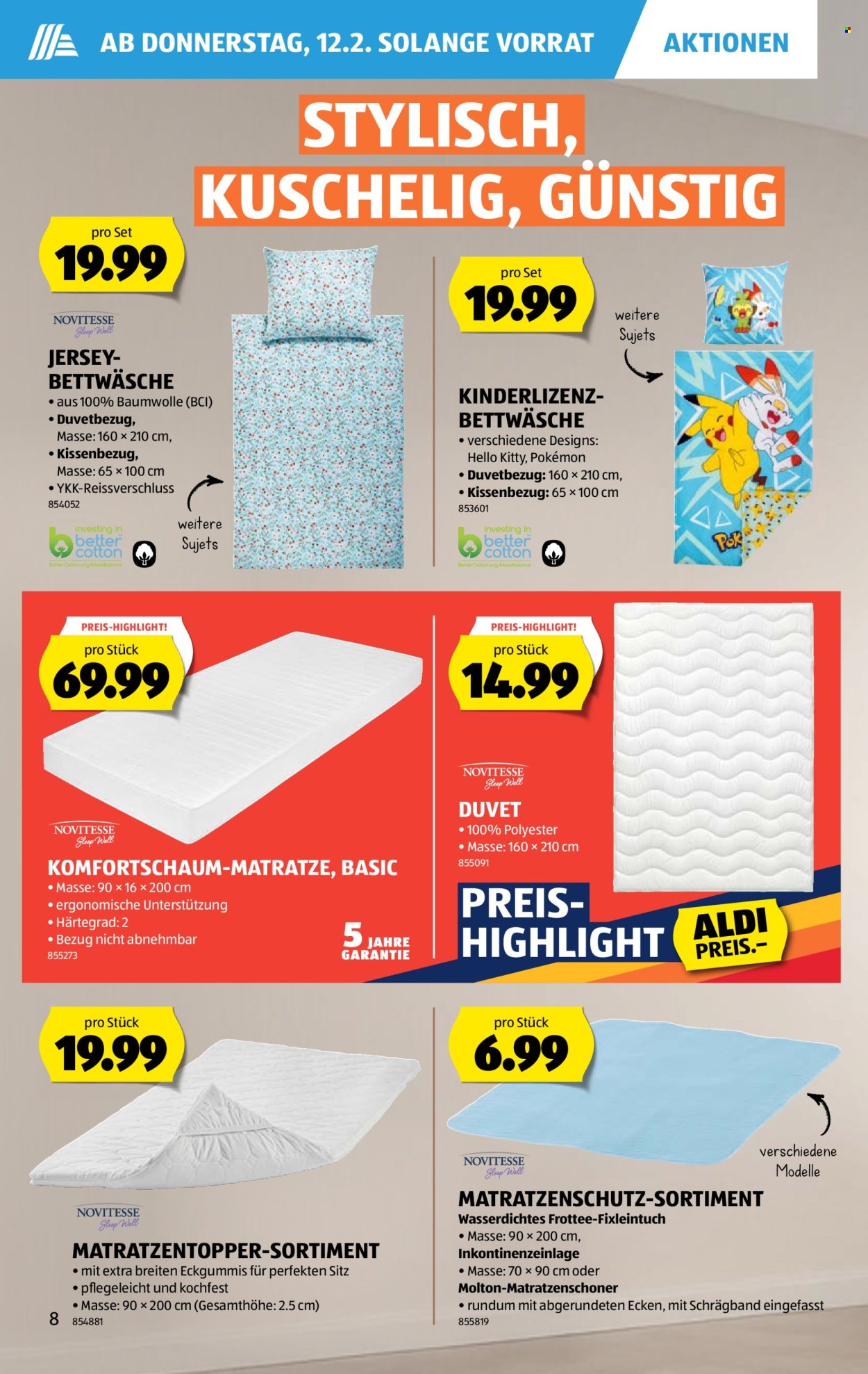 Catalogue Aldi - 12.2.2026 - 18.2.2026. Page 8. Page 8