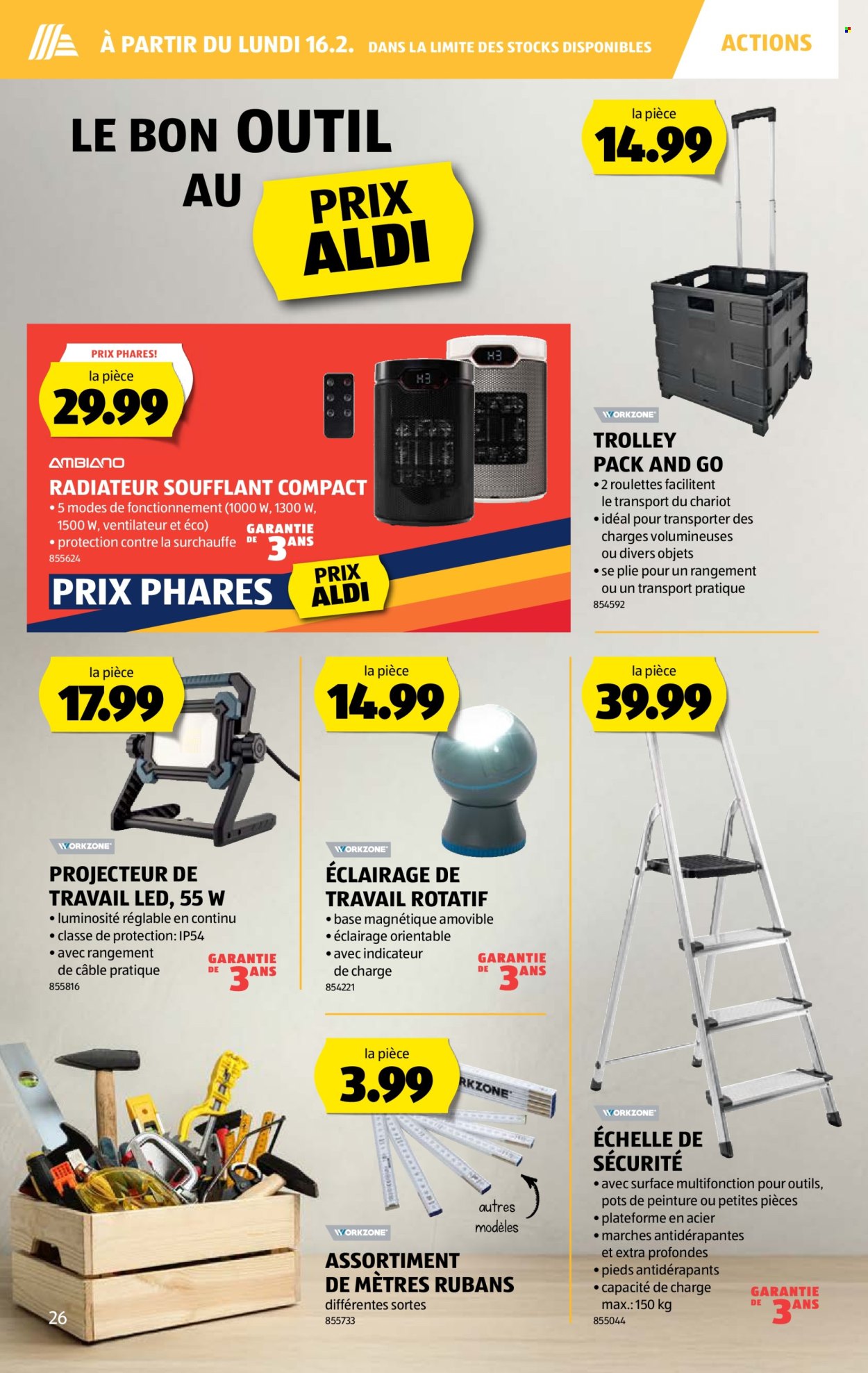Catalogue Aldi - 12.2.2026 - 18.2.2026. Page 26. Page 26