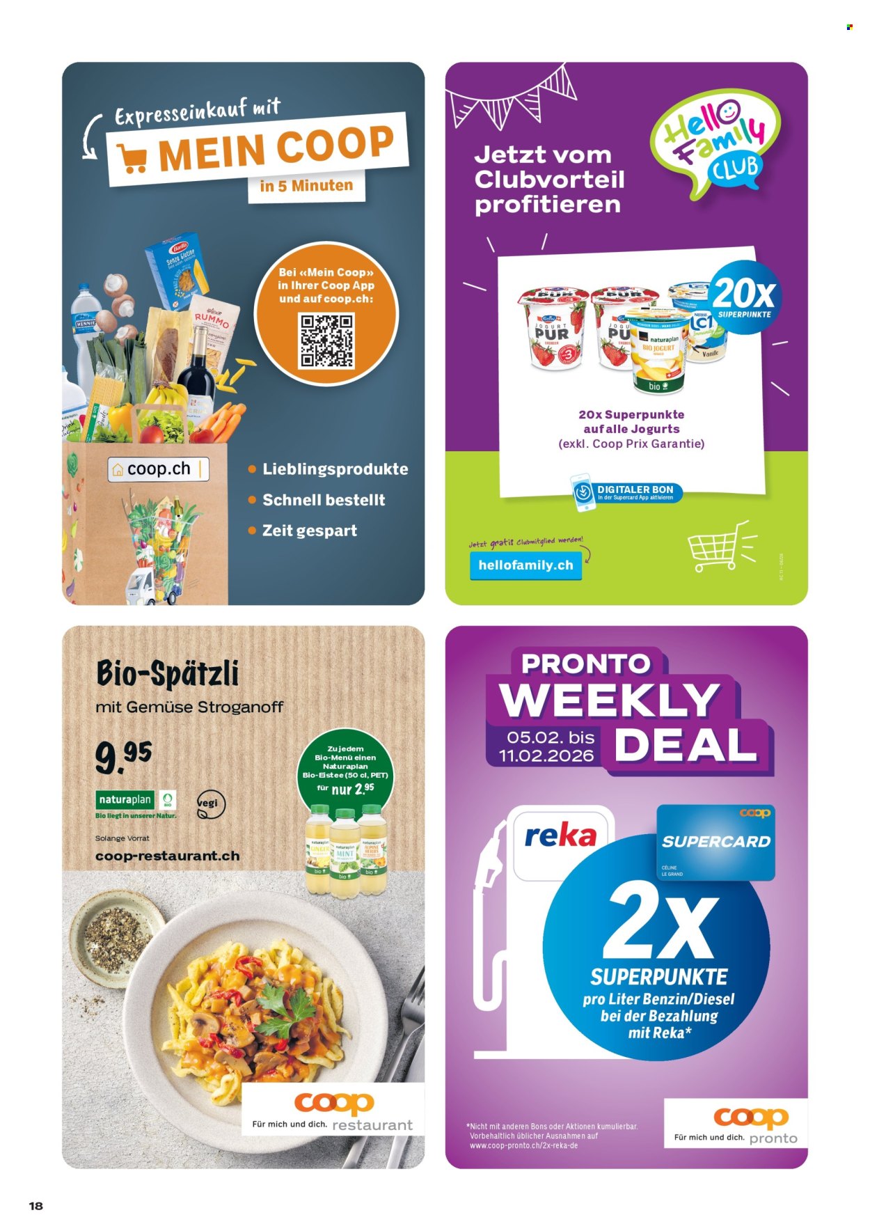 Catalogue Coop - 5.2.2026 - 11.2.2026. Page 18. Page 18