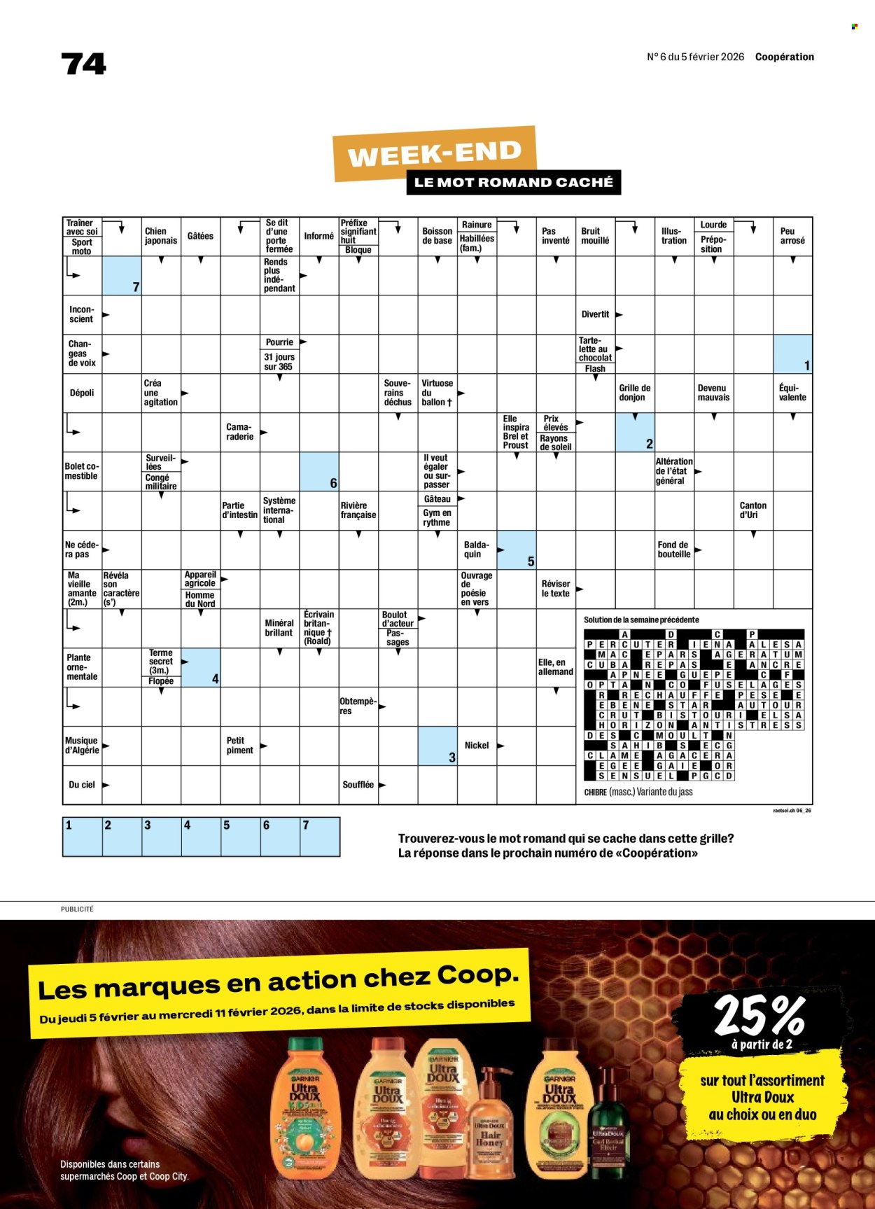 Catalogue Coop - 5.2.2026 - 18.2.2026. Page 74. Page 74