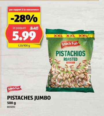 PISTACHES JUMBO