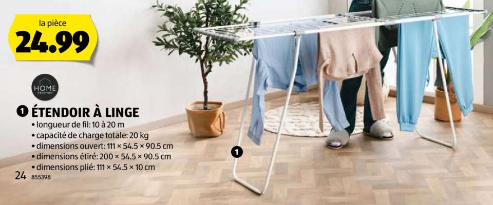 ÉTENDOIR À LINGE
