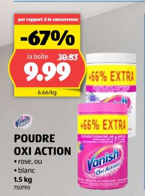 Vanish Poudre Oxi Action