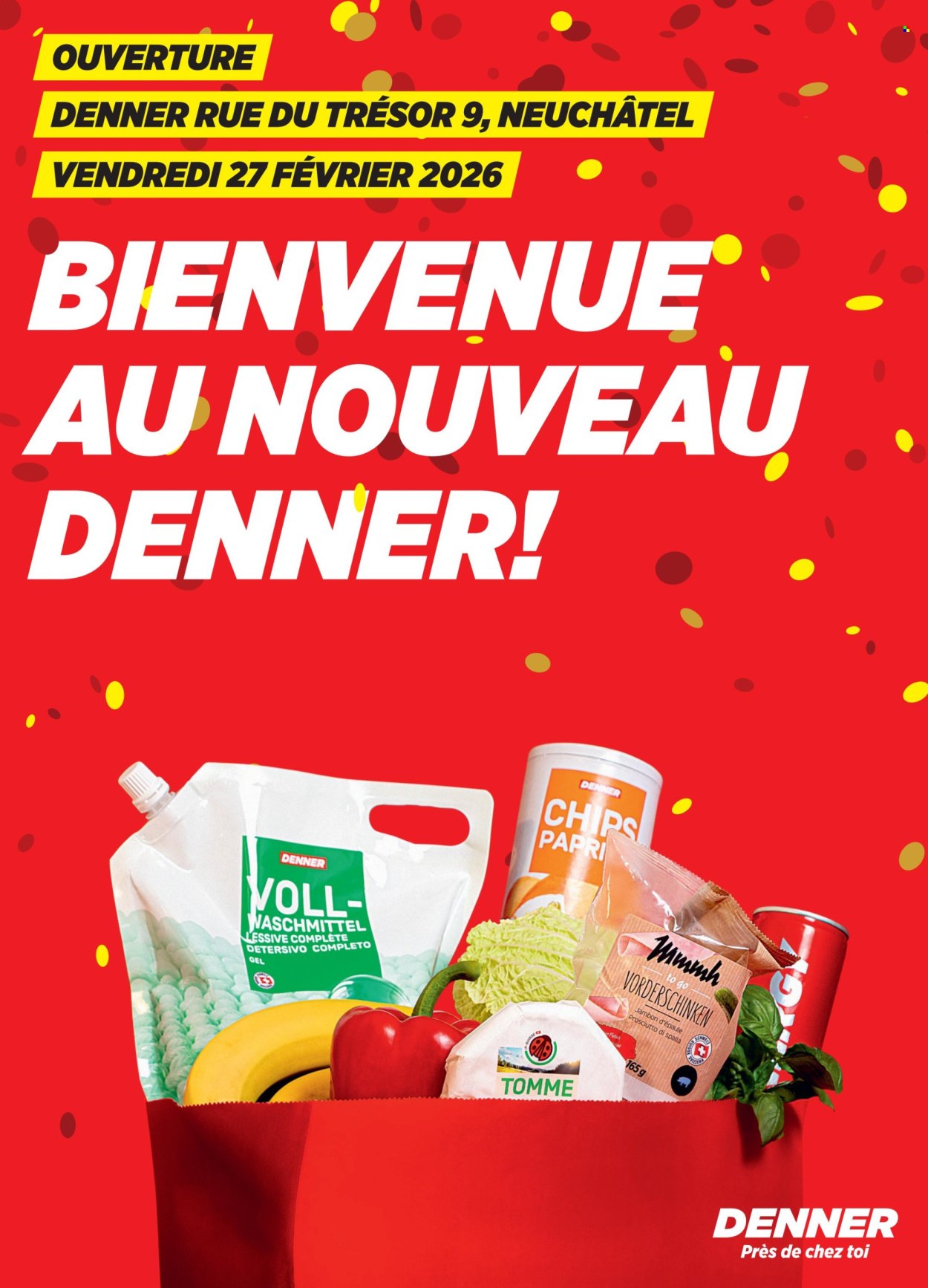 Catalogue Denner - 5.2.2026 - 27.2.2026. Page 1. Page 1