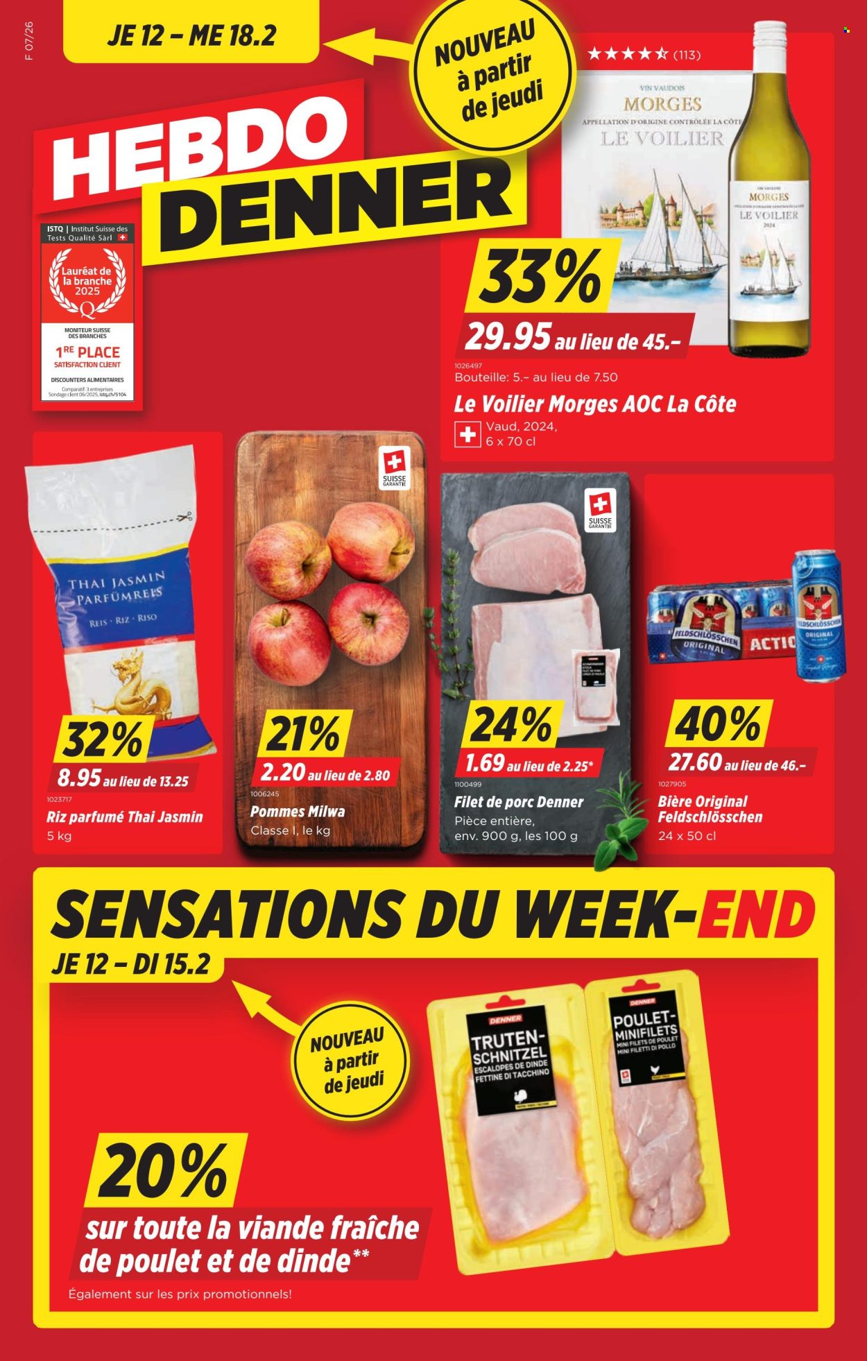 Catalogue Denner - 12.2.2026 - 18.2.2026. Page 1. Page 1