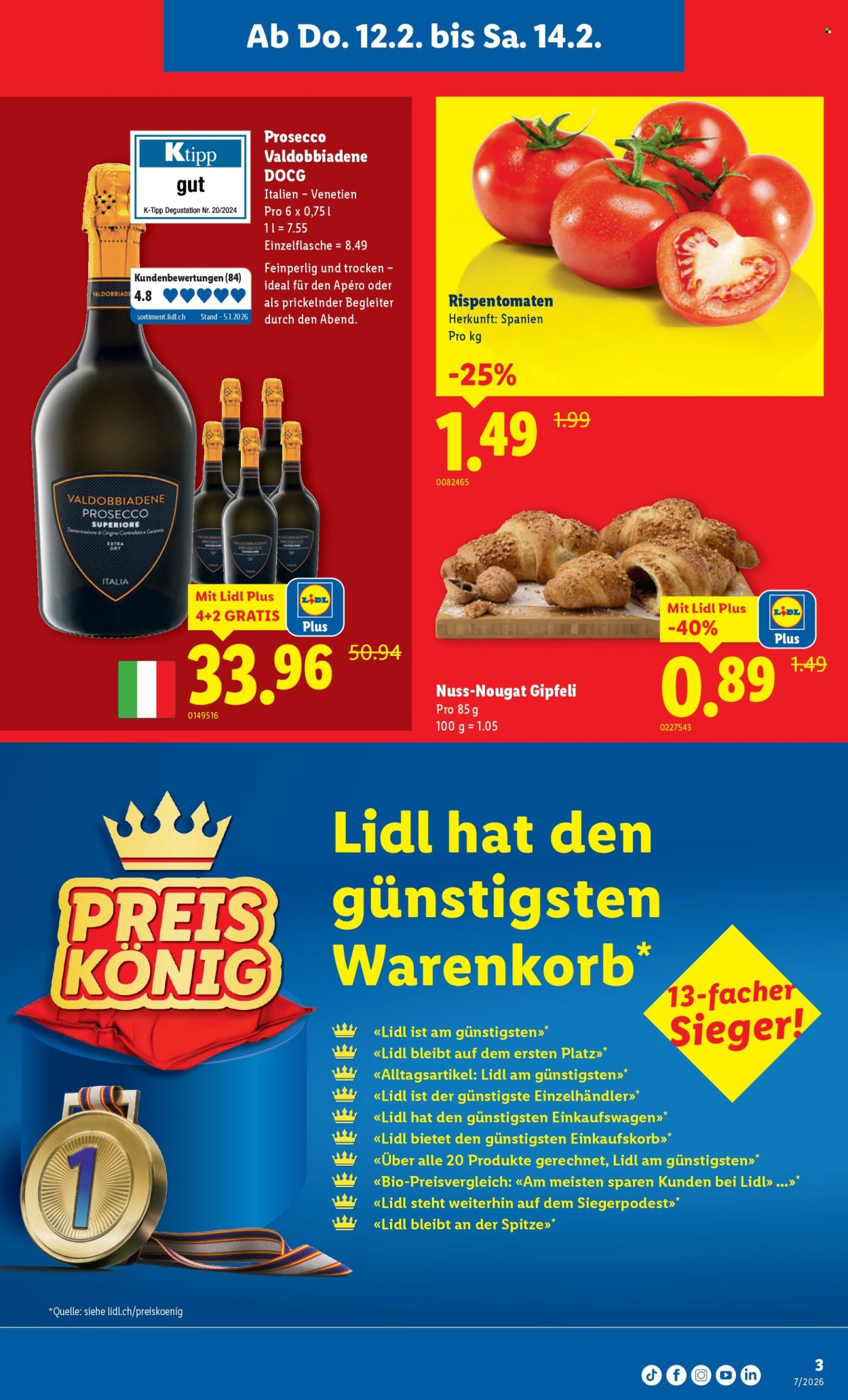 Catalogue Lidl - 12.2.2026 - 18.2.2026. Page 3. Page 3