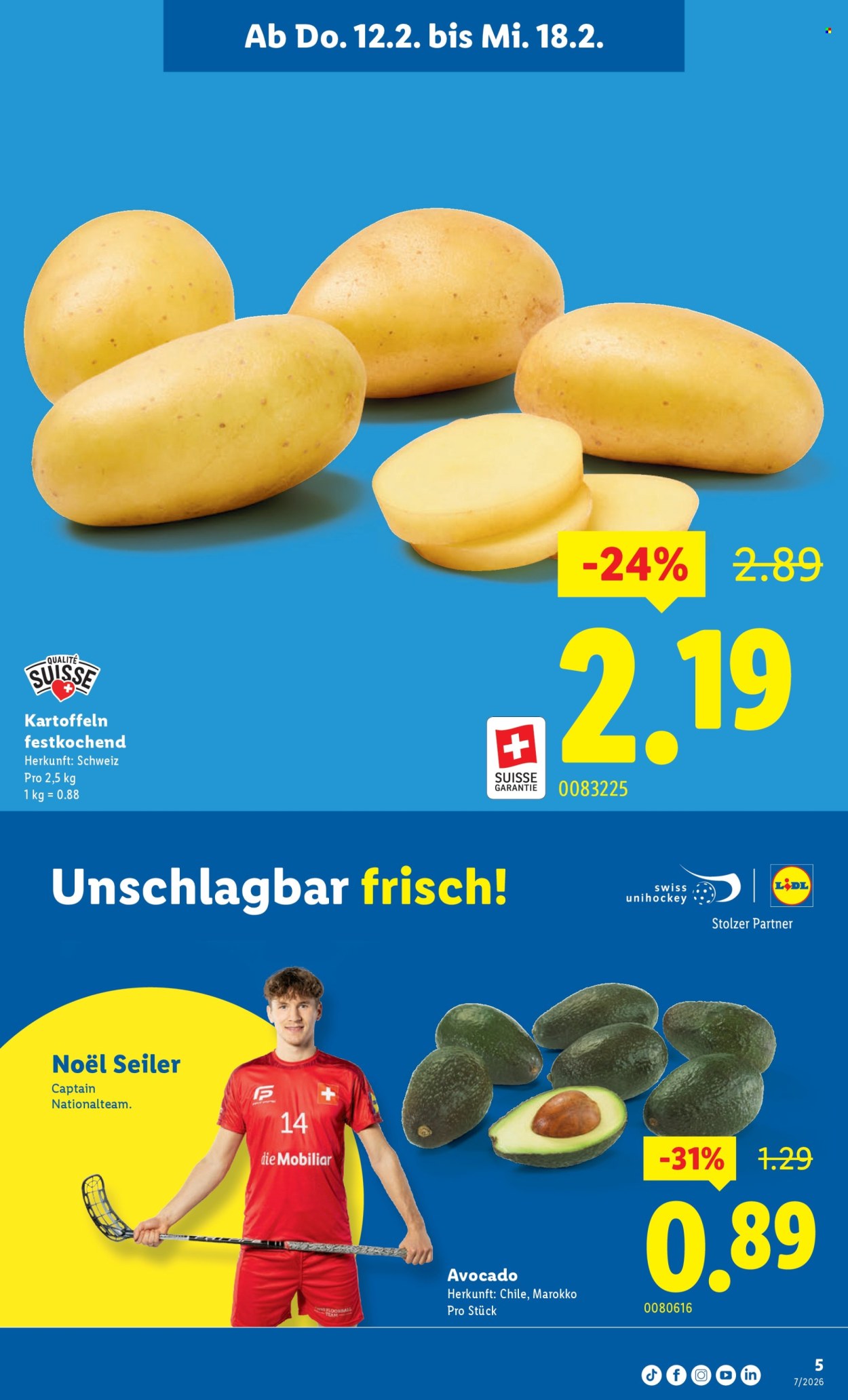 Catalogue Lidl - 12.2.2026 - 18.2.2026. Page 5. Page 5