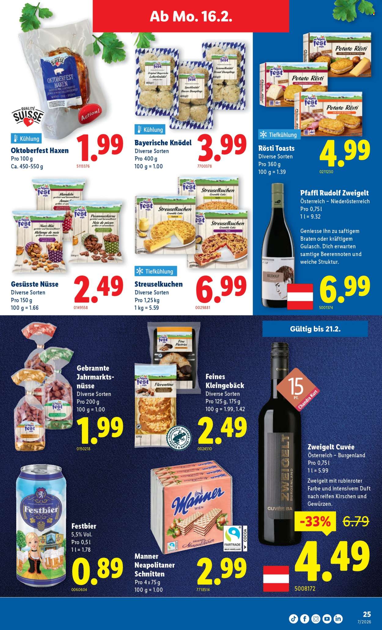 Catalogue Lidl - 12.2.2026 - 18.2.2026. Page 25. Page 25