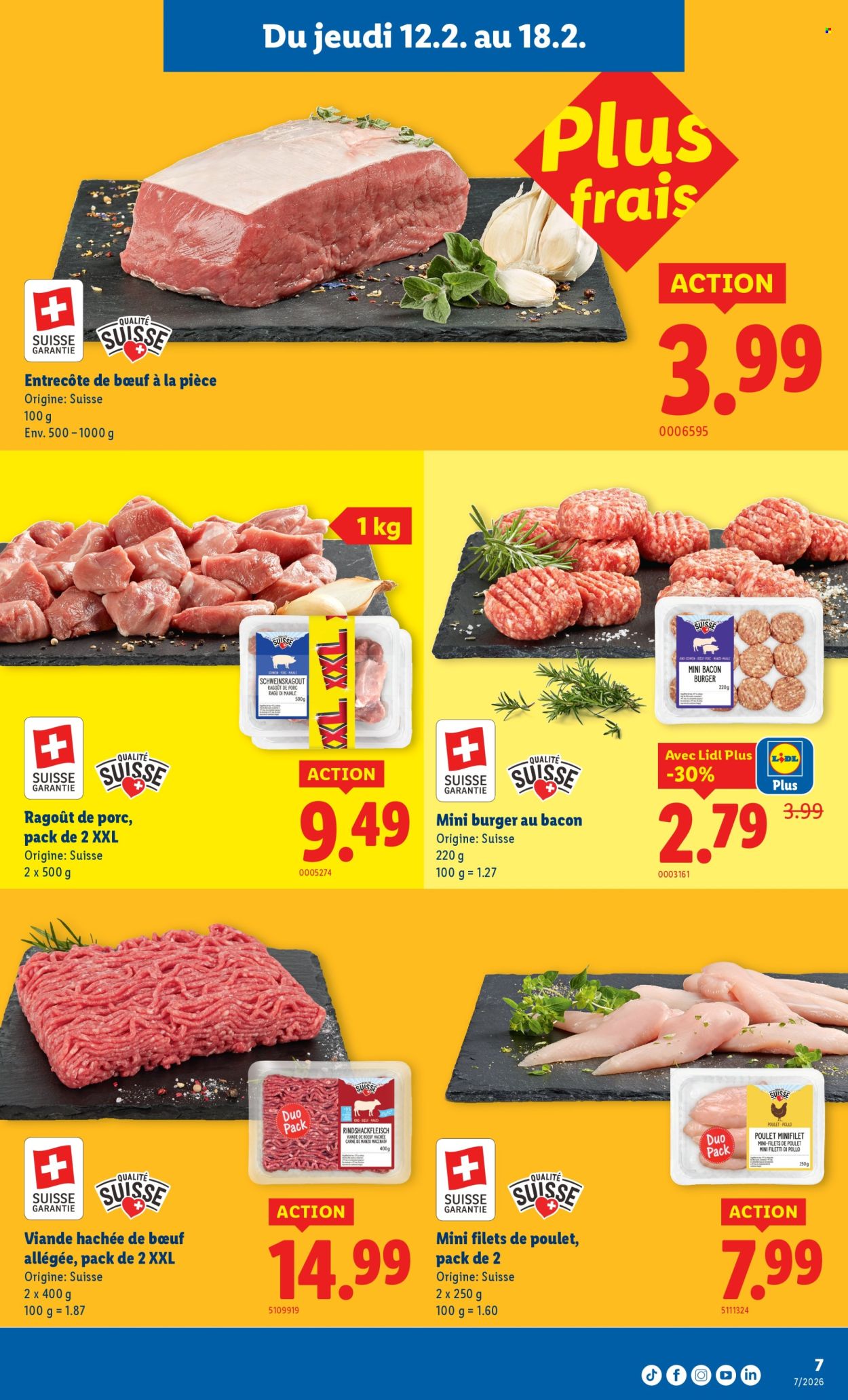 Catalogue Lidl - 12.2.2026 - 18.2.2026. Page 7. Page 7