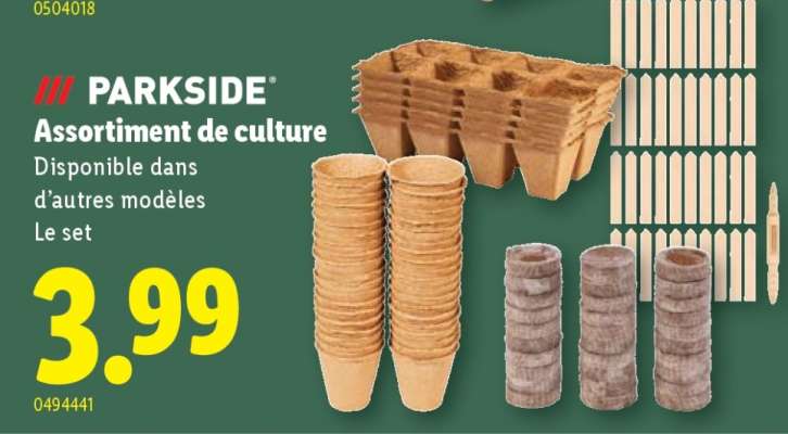 PARKSIDE Assortiment de culture