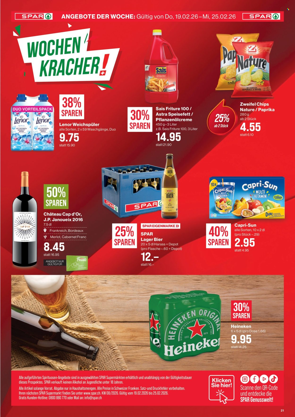 Catalogue SPAR - 19.2.2026 - 25.2.2026. Page 21. Page 21
