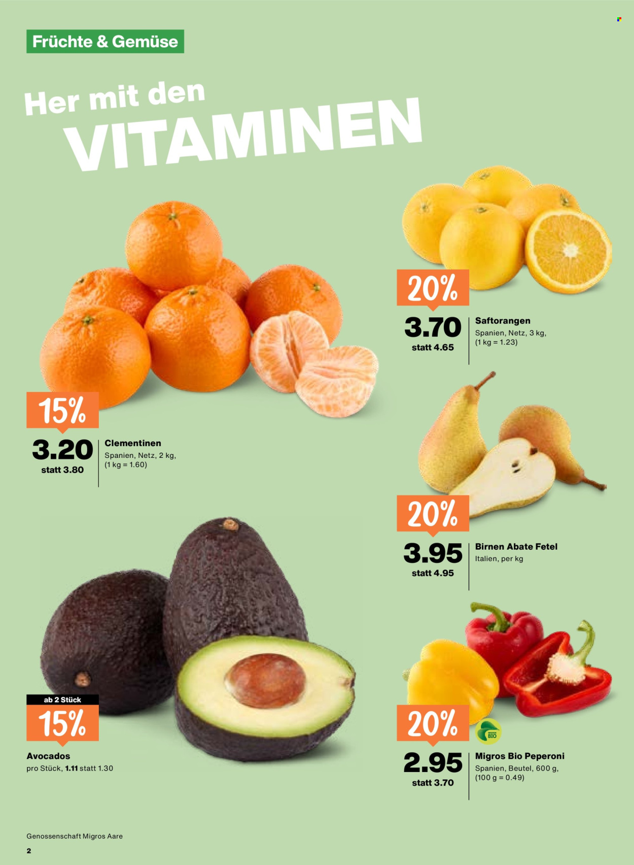 Catalogue Migros - 12.2.2026 - 18.2.2026. Page 2. Page 2