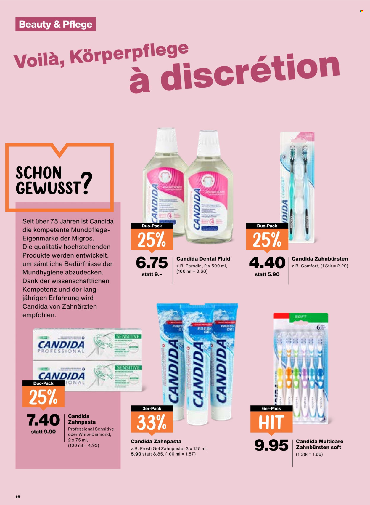 Catalogue Migros - 12.2.2026 - 18.2.2026. Page 16. Page 16