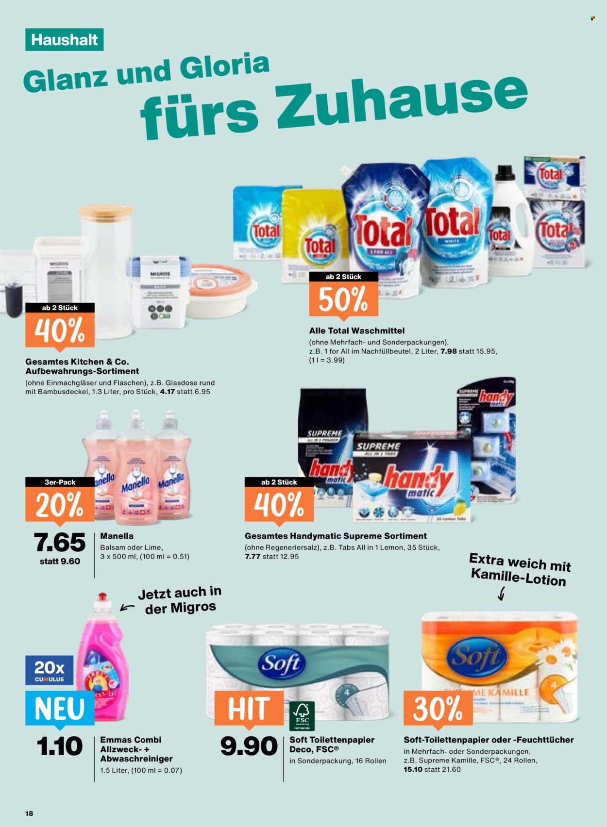 Catalogue Migros - 12.2.2026 - 18.2.2026. Page 18. Page 18