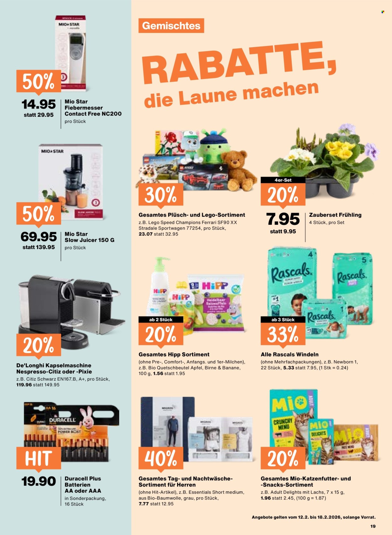 Catalogue Migros - 12.2.2026 - 18.2.2026. Page 19. Page 19