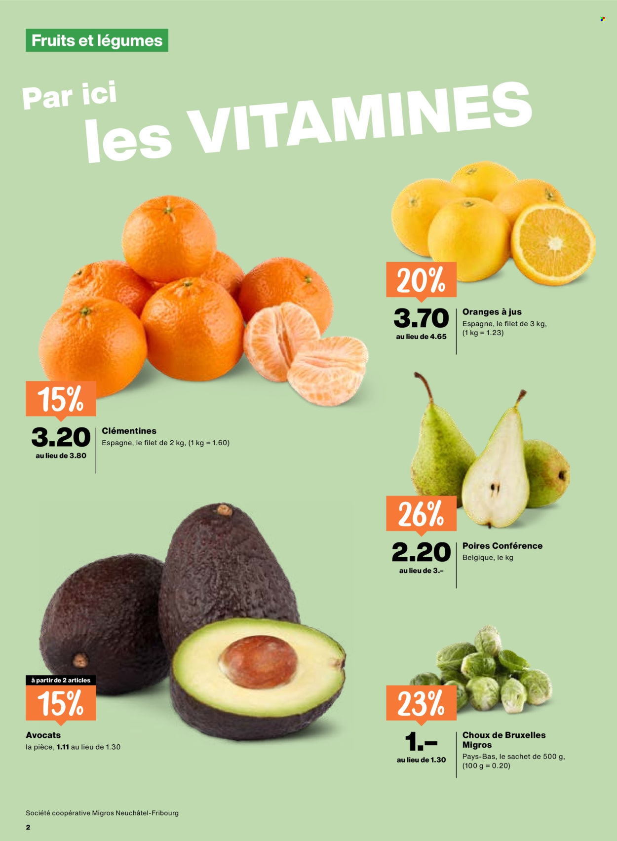 Catalogue Migros - 12.2.2026 - 18.2.2026. Page 2. Page 2