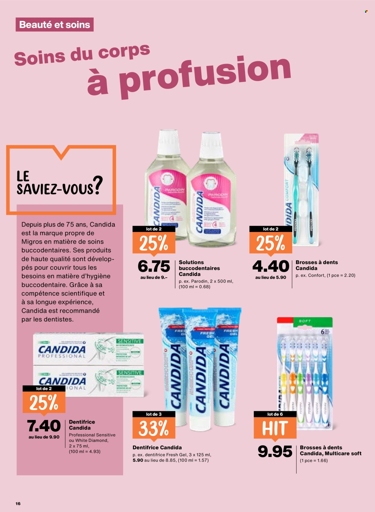 Catalogue Migros - 12.2.2026 - 18.2.2026. Page 16. Page 16