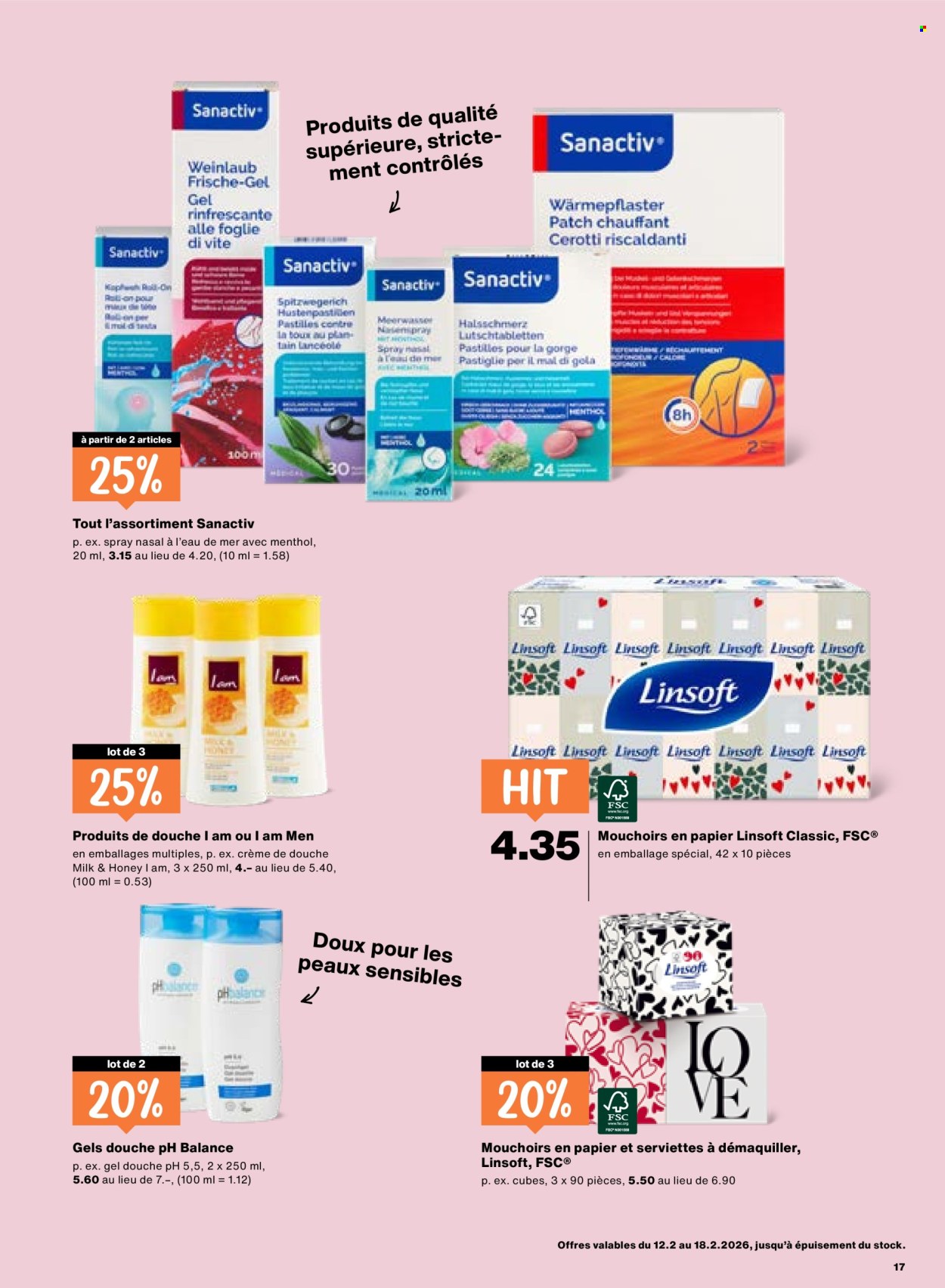 Catalogue Migros - 12.2.2026 - 18.2.2026. Page 17. Page 17