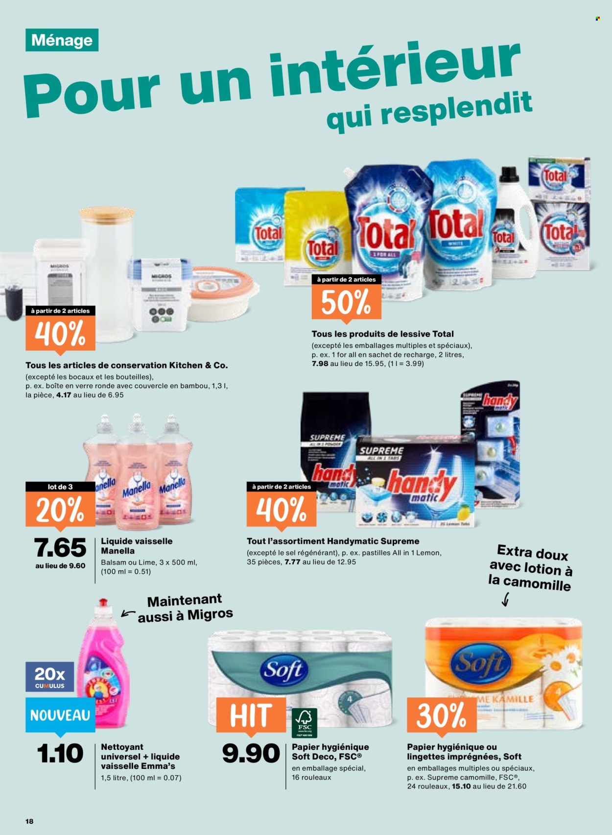 Catalogue Migros - 12.2.2026 - 18.2.2026. Page 18. Page 18