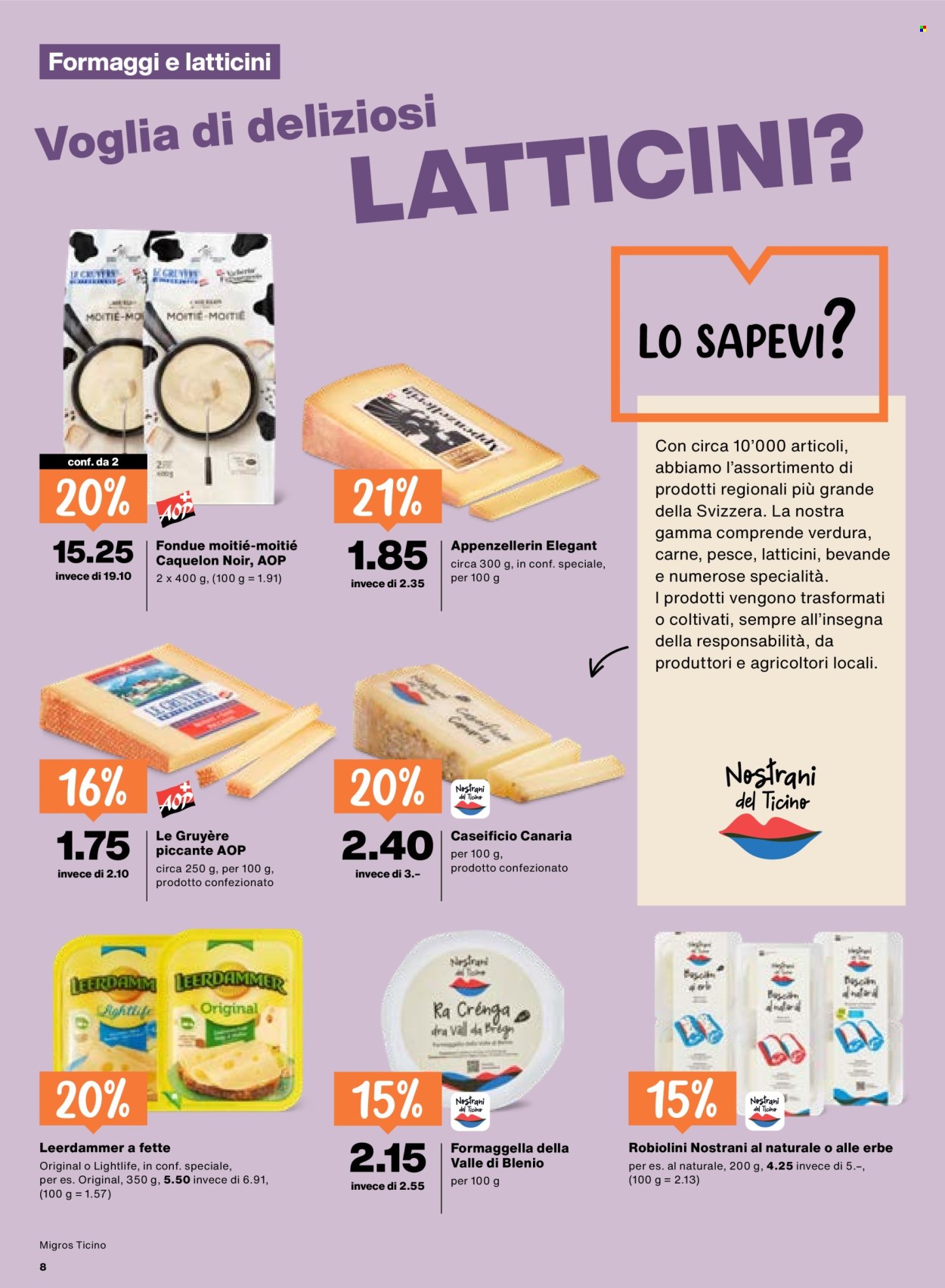Catalogue Migros - 12.2.2026 - 18.2.2026. Page 8. Page 8