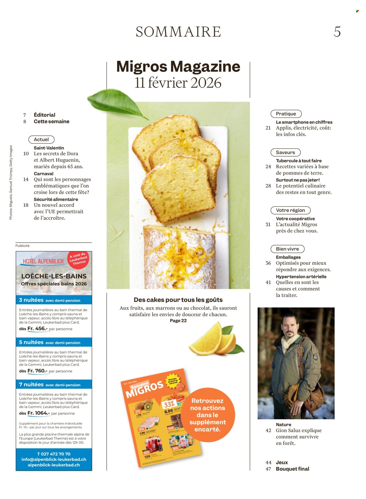 Catalogue Migros - 11.2.2026 - 19.2.2026. Page 5. Page 5