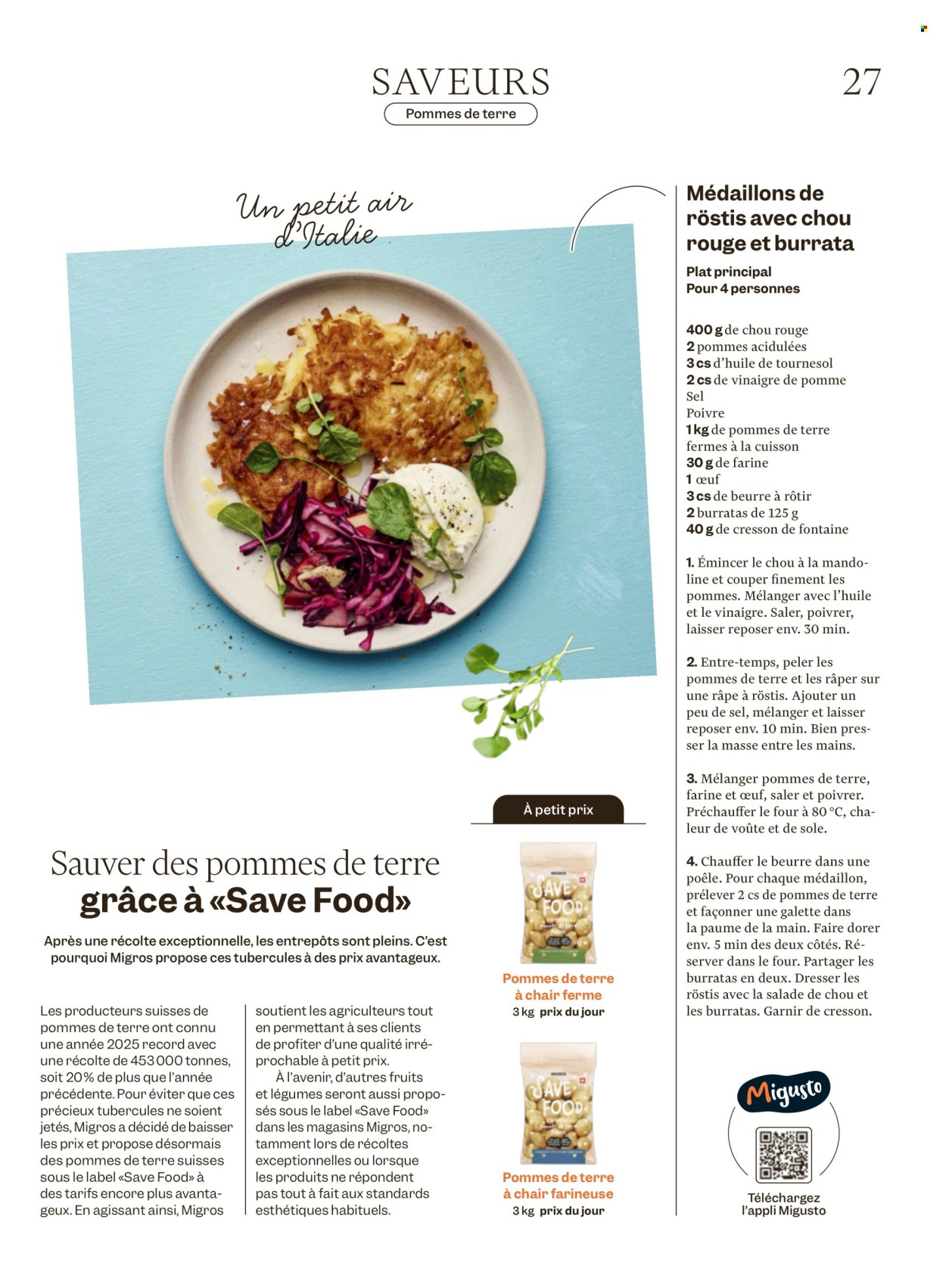 Catalogue Migros - 11.2.2026 - 19.2.2026. Page 27. Page 27