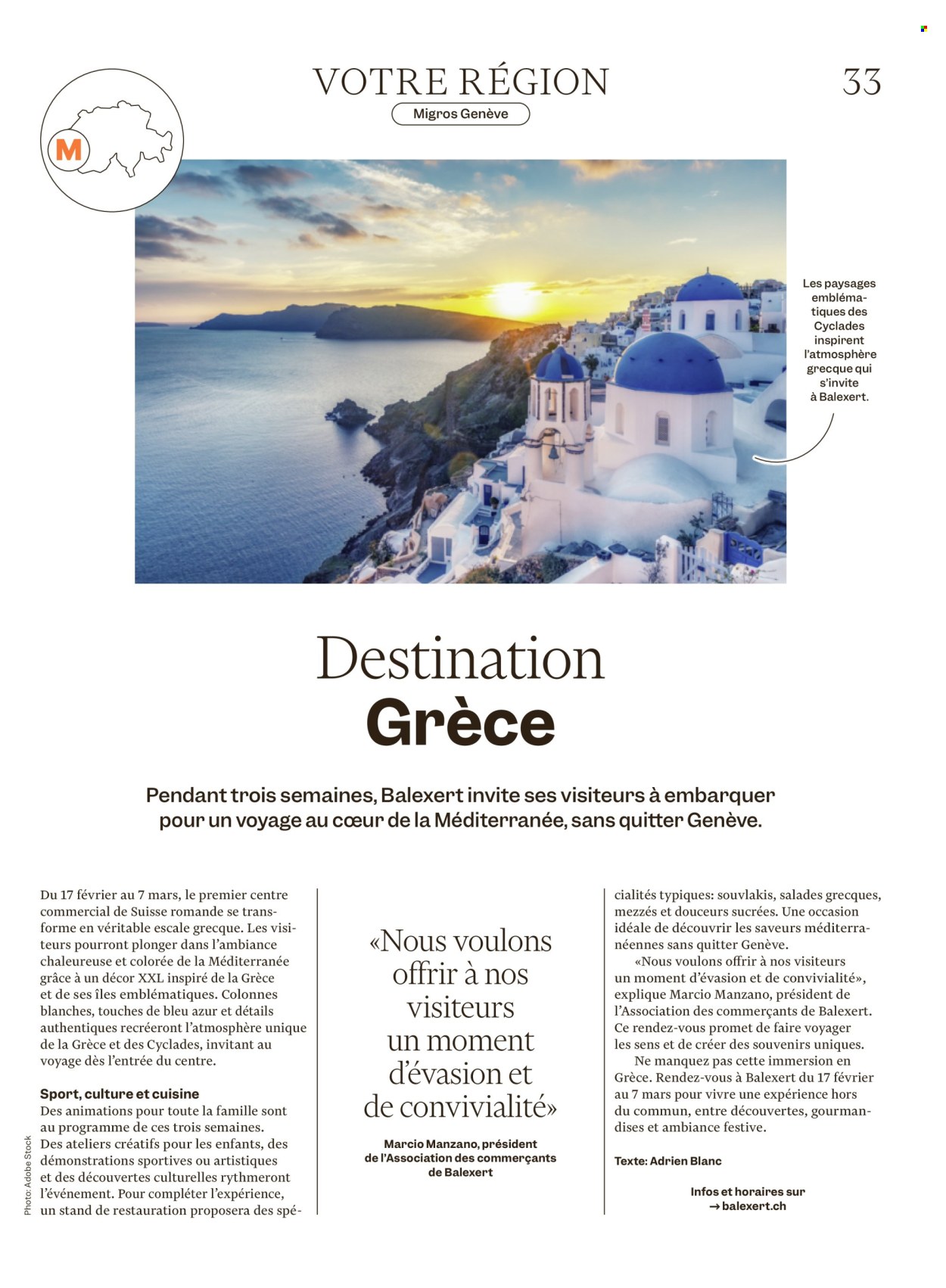 Catalogue Migros - 11.2.2026 - 19.2.2026. Page 33. Page 33