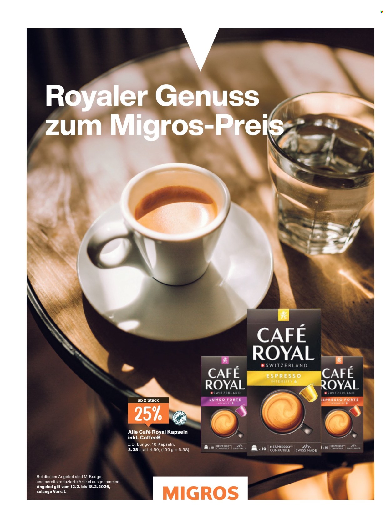 Catalogue Migros - 11.2.2026 - 19.2.2026. Page 6. Page 6