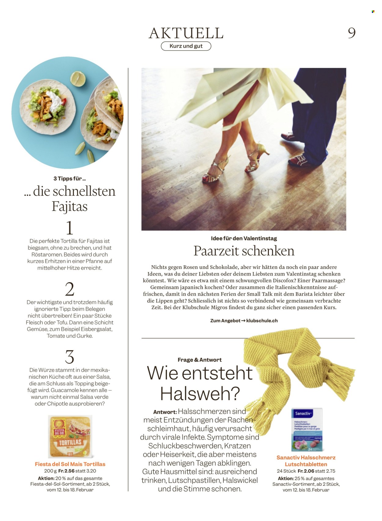 Catalogue Migros - 11.2.2026 - 19.2.2026. Page 9. Page 9