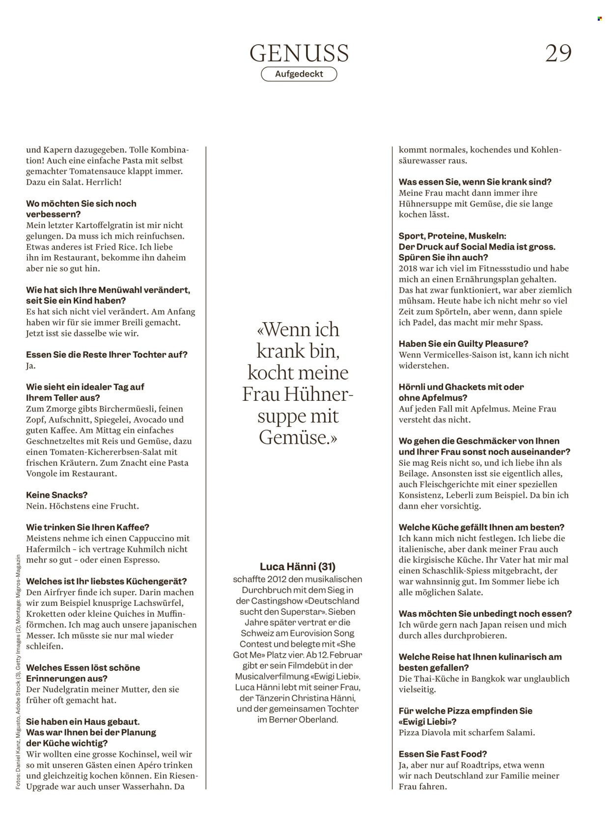 Catalogue Migros - 11.2.2026 - 19.2.2026. Page 29. Page 29