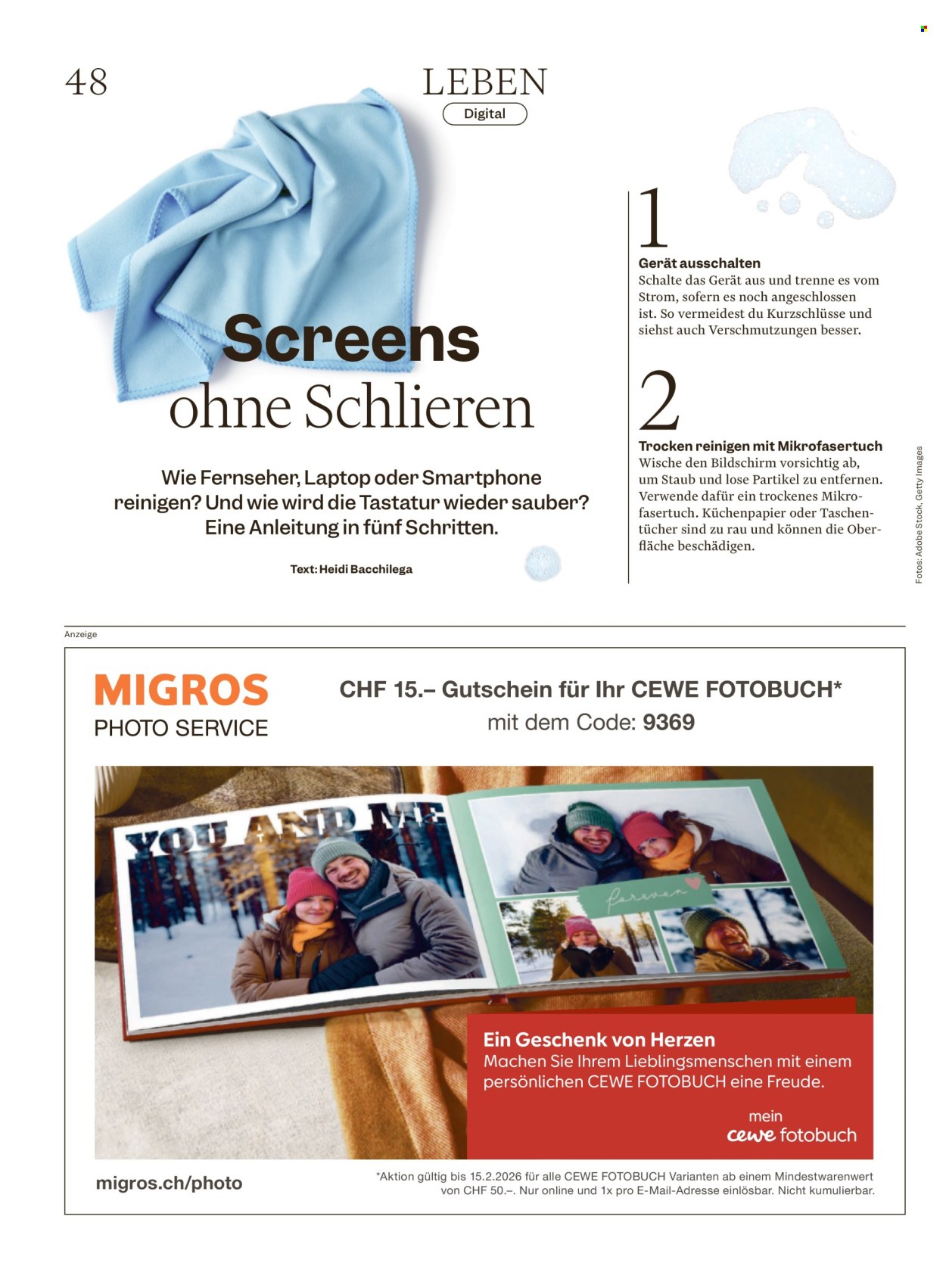 Catalogue Migros - 11.2.2026 - 19.2.2026. Page 48. Page 48