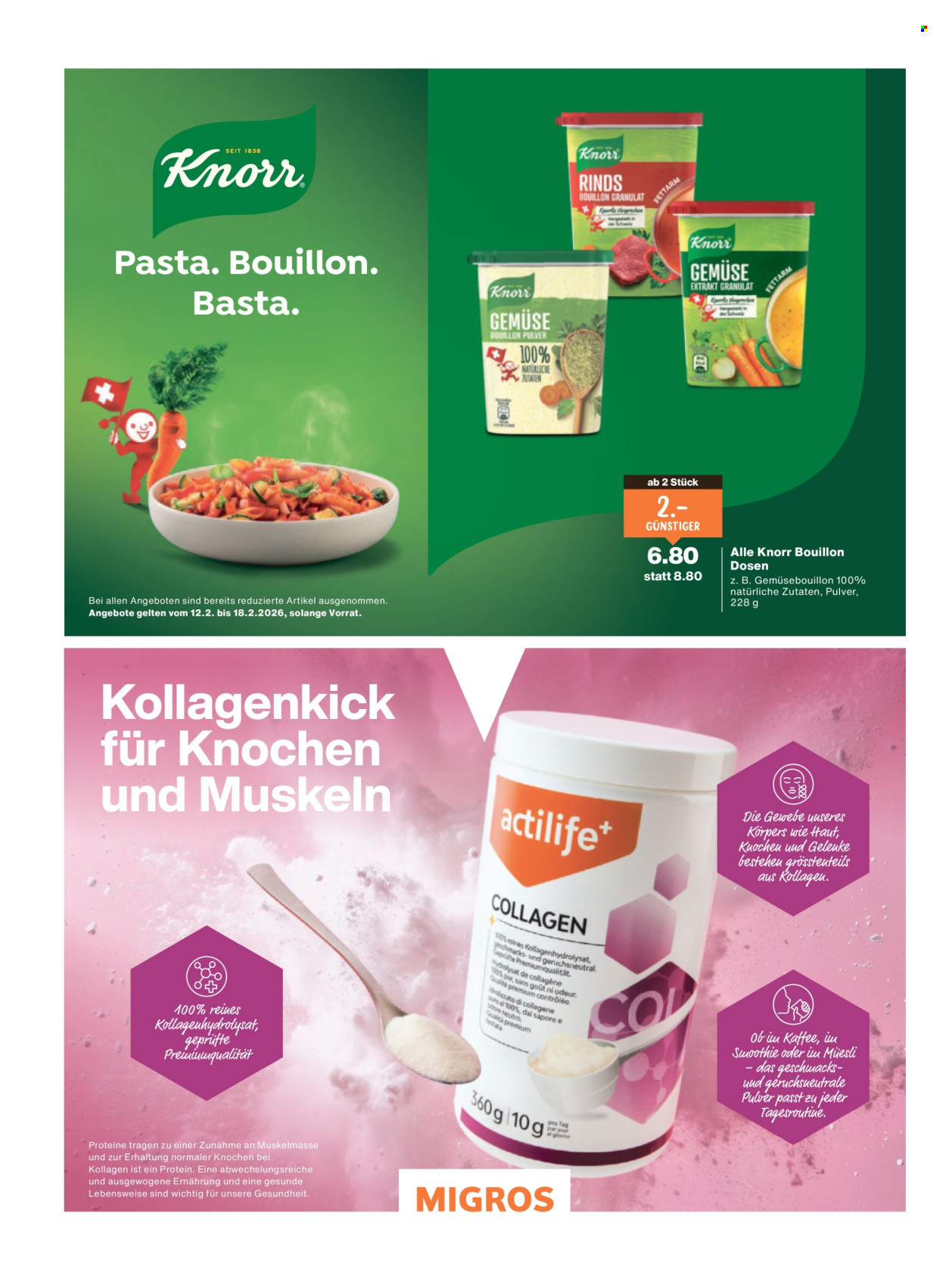 Catalogue Migros - 11.2.2026 - 19.2.2026. Page 54. Page 54