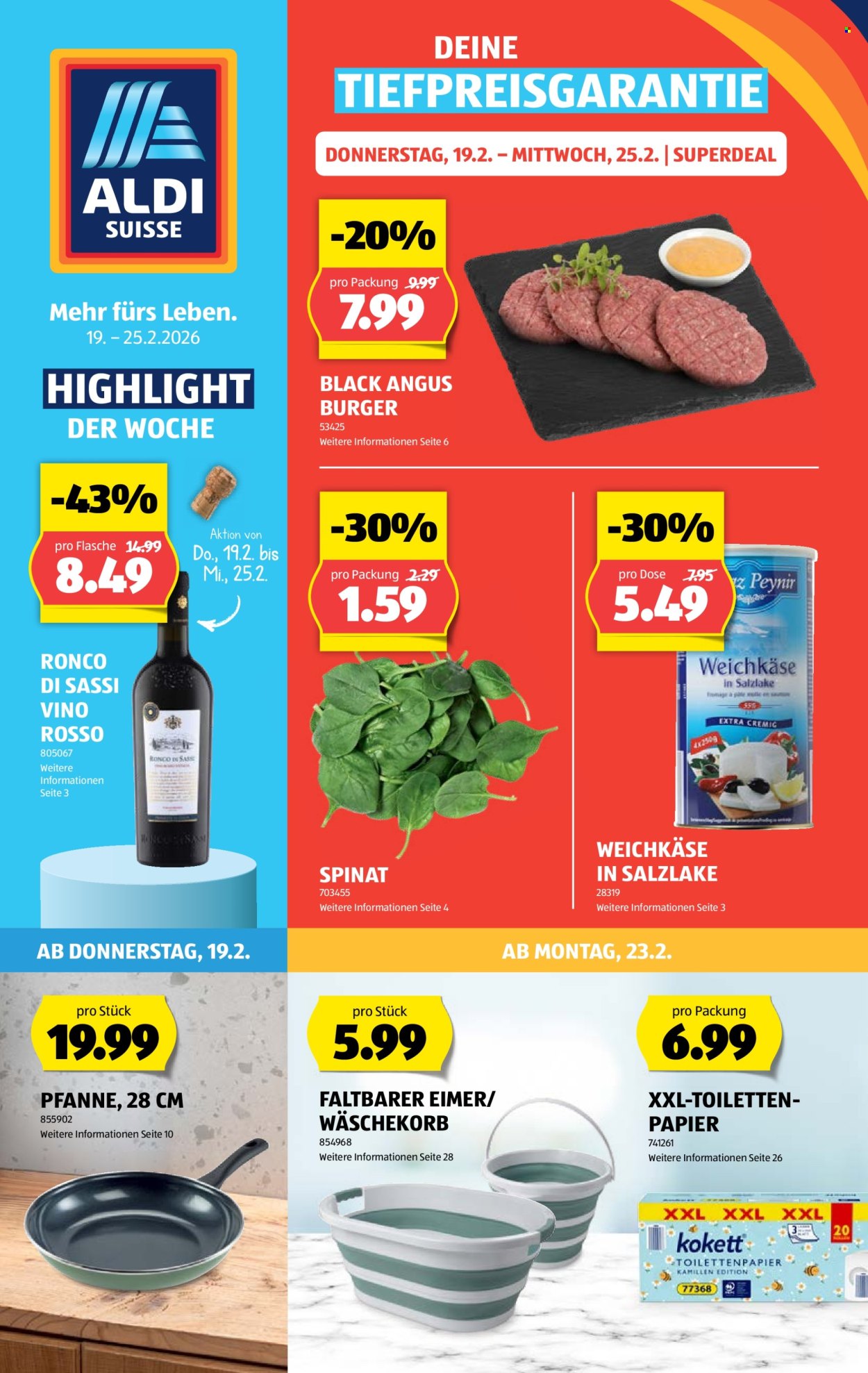 Catalogue Aldi - 19.2.2026 - 25.2.2026. Page 1. Page 1