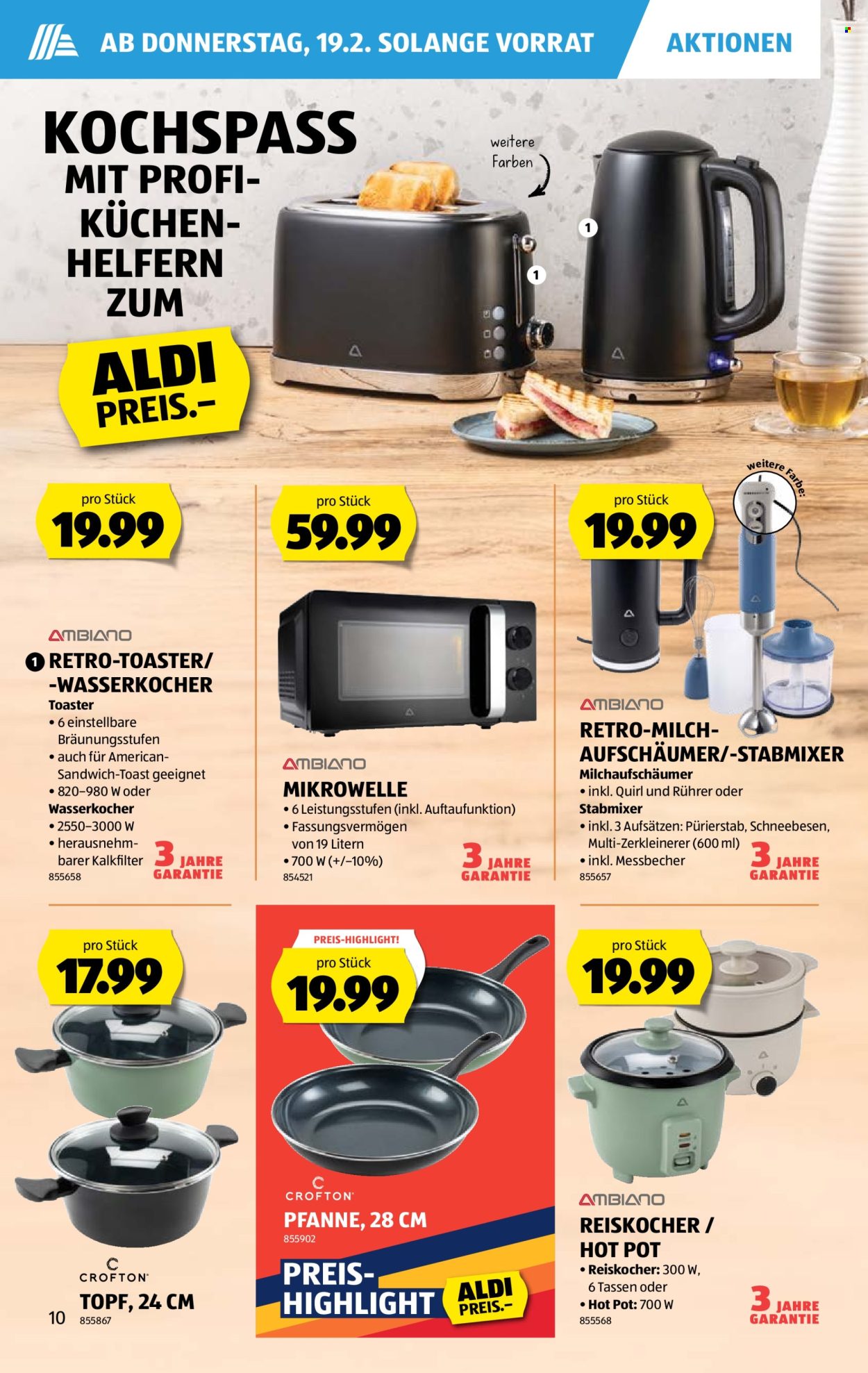 Catalogue Aldi - 19.2.2026 - 25.2.2026. Page 10. Page 10