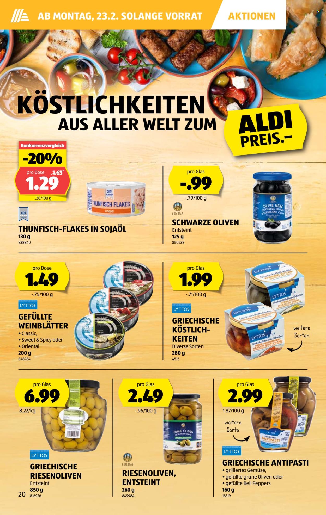 Catalogue Aldi - 19.2.2026 - 25.2.2026. Page 20. Page 20