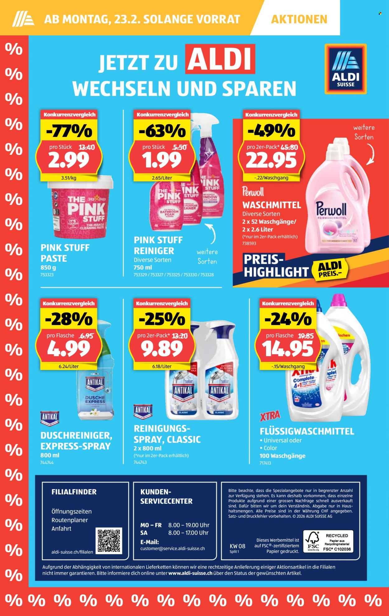 Catalogue Aldi - 19.2.2026 - 25.2.2026. Page 32. Page 32