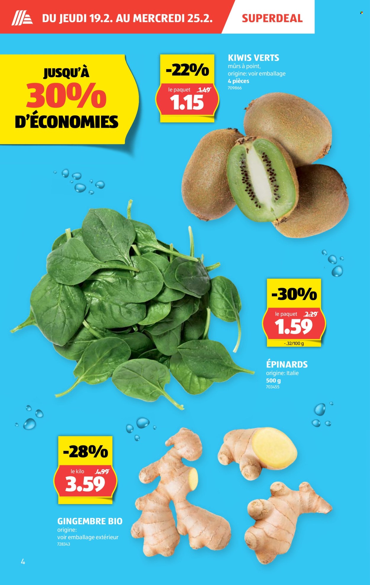 Catalogue Aldi - 19.2.2026 - 25.2.2026. Page 4. Page 4