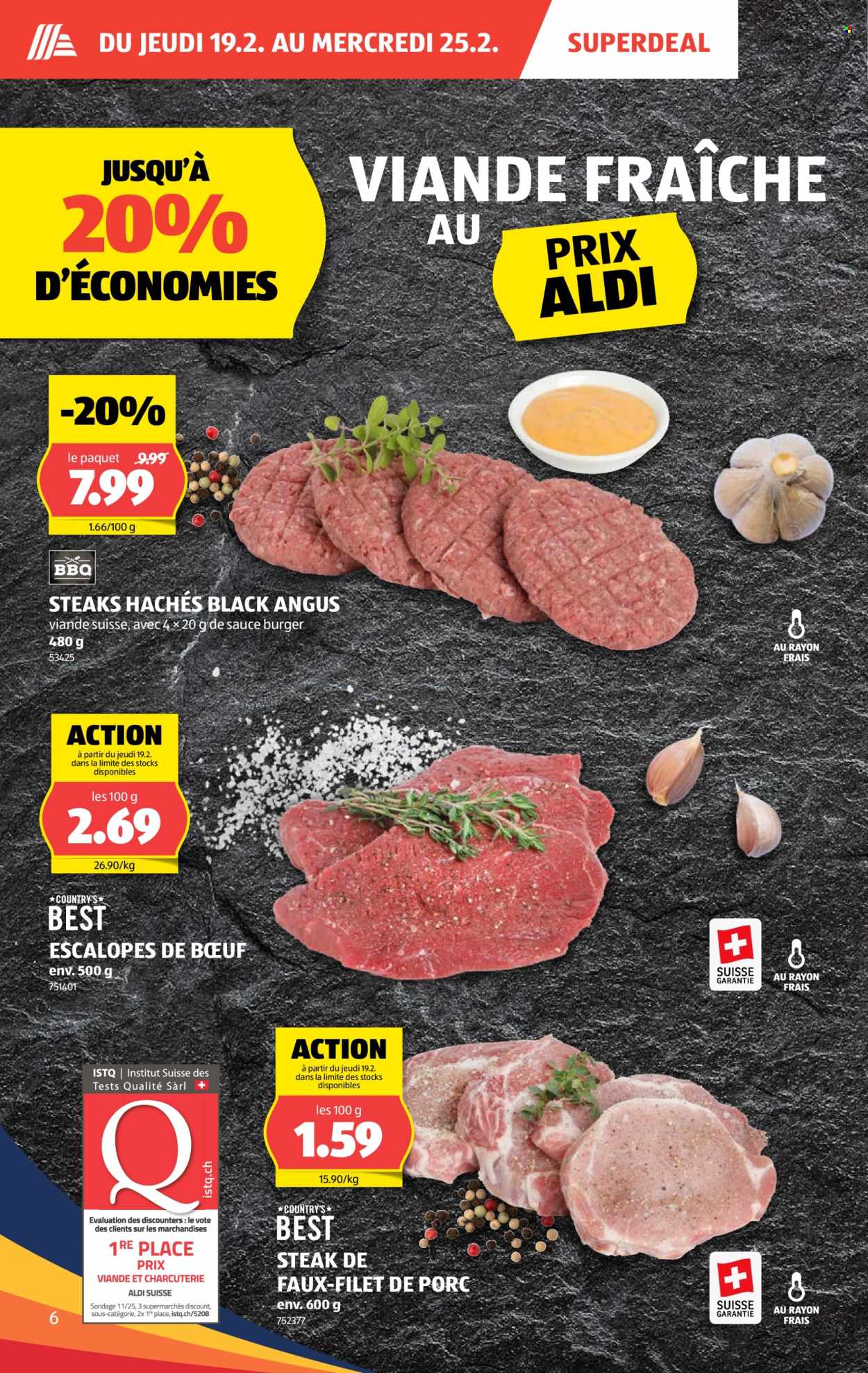 Catalogue Aldi - 19.2.2026 - 25.2.2026. Page 6. Page 6