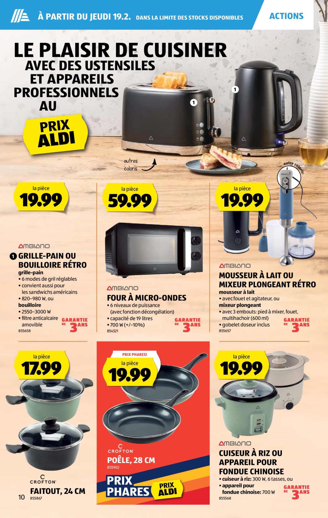 Catalogue Aldi - 19.2.2026 - 25.2.2026. Page 10. Page 10
