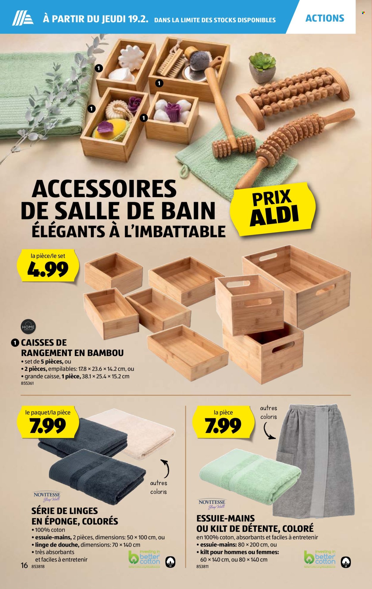 Catalogue Aldi - 19.2.2026 - 25.2.2026. Page 16. Page 16