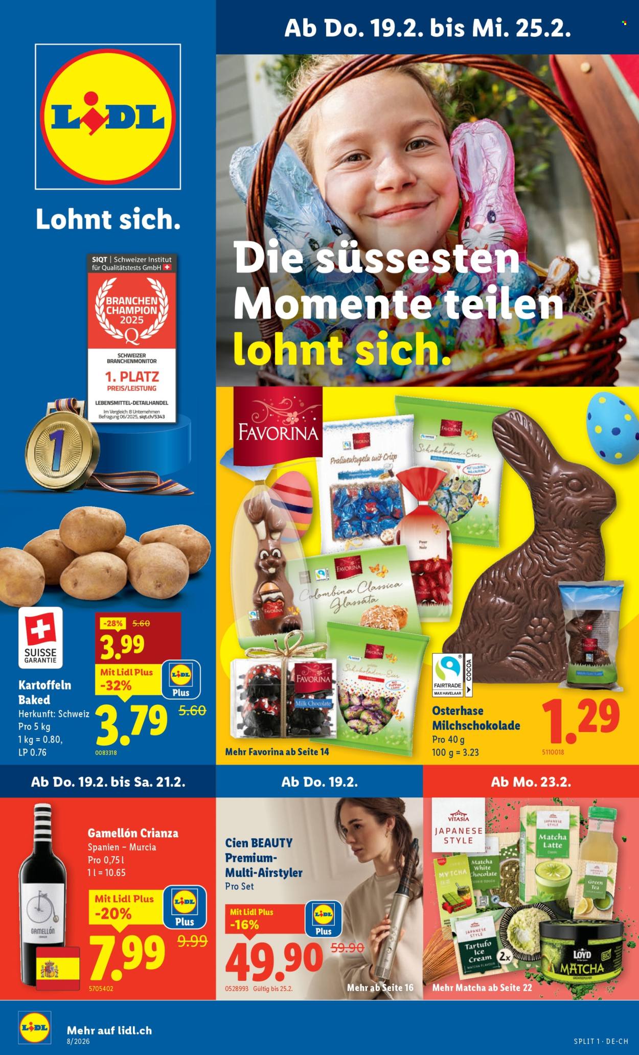 Catalogue Lidl - 19.2.2026 - 25.2.2026. Page 1. Page 1
