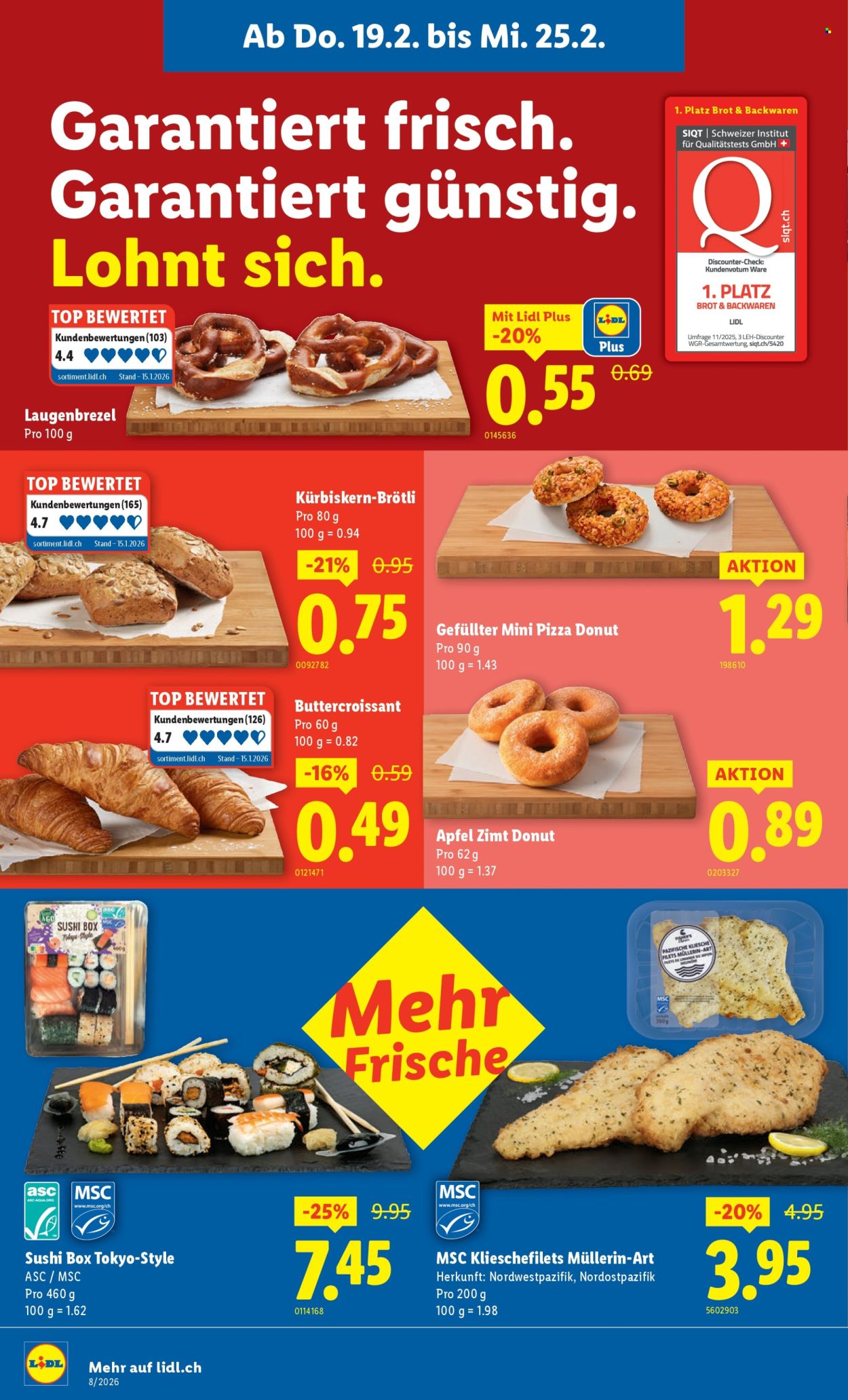 Catalogue Lidl - 19.2.2026 - 25.2.2026. Page 8. Page 8