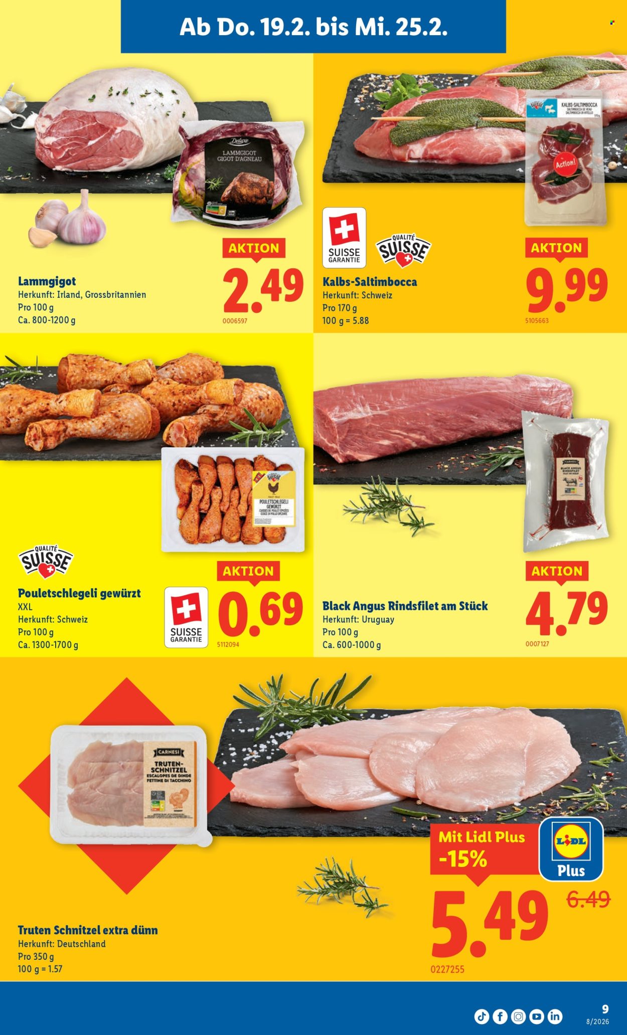 Catalogue Lidl - 19.2.2026 - 25.2.2026. Page 9. Page 9