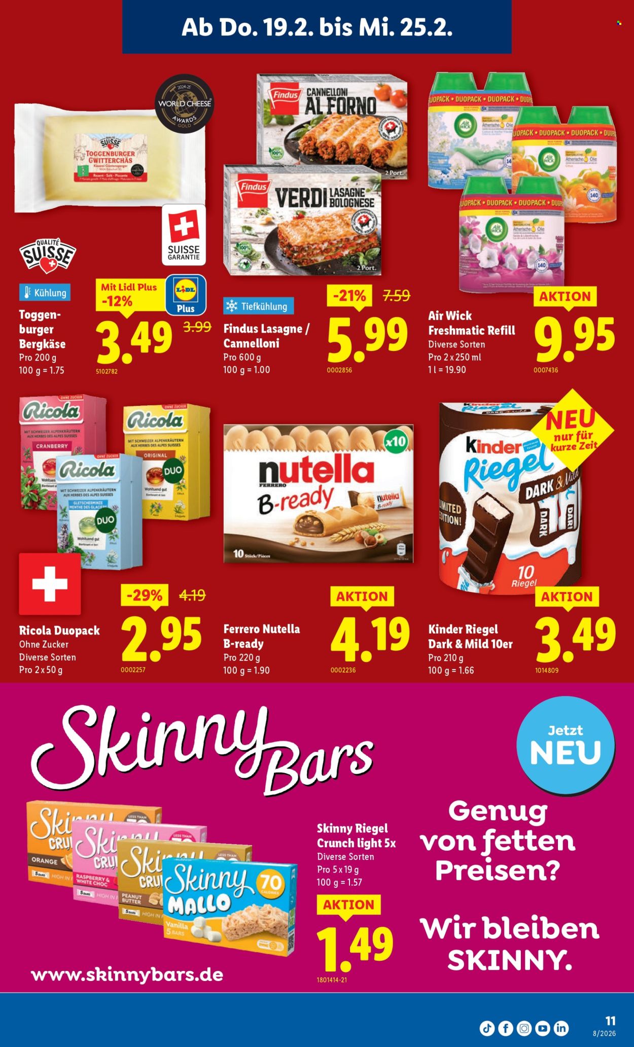 Catalogue Lidl - 19.2.2026 - 25.2.2026. Page 11. Page 11