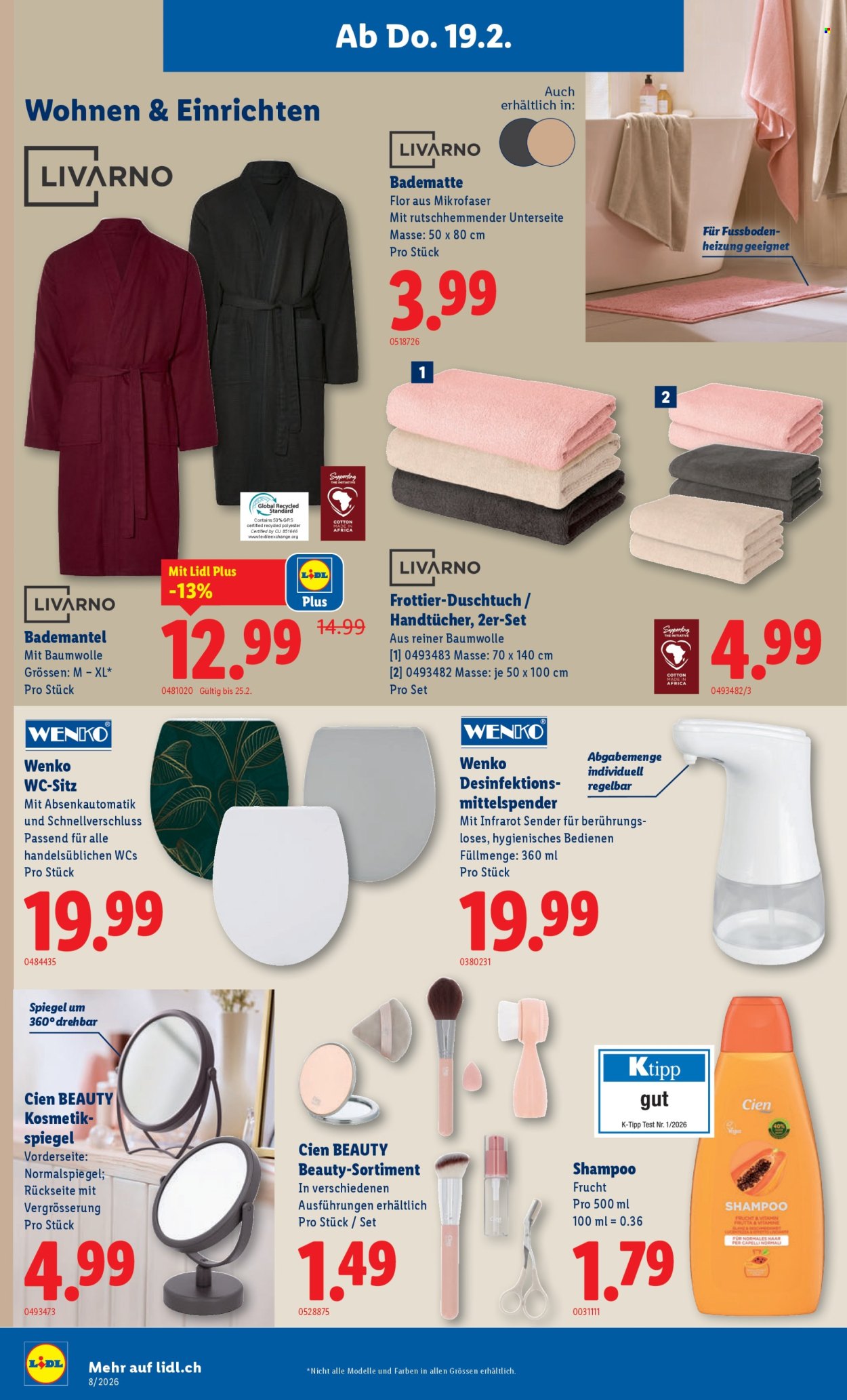 Catalogue Lidl - 19.2.2026 - 25.2.2026. Page 16. Page 16