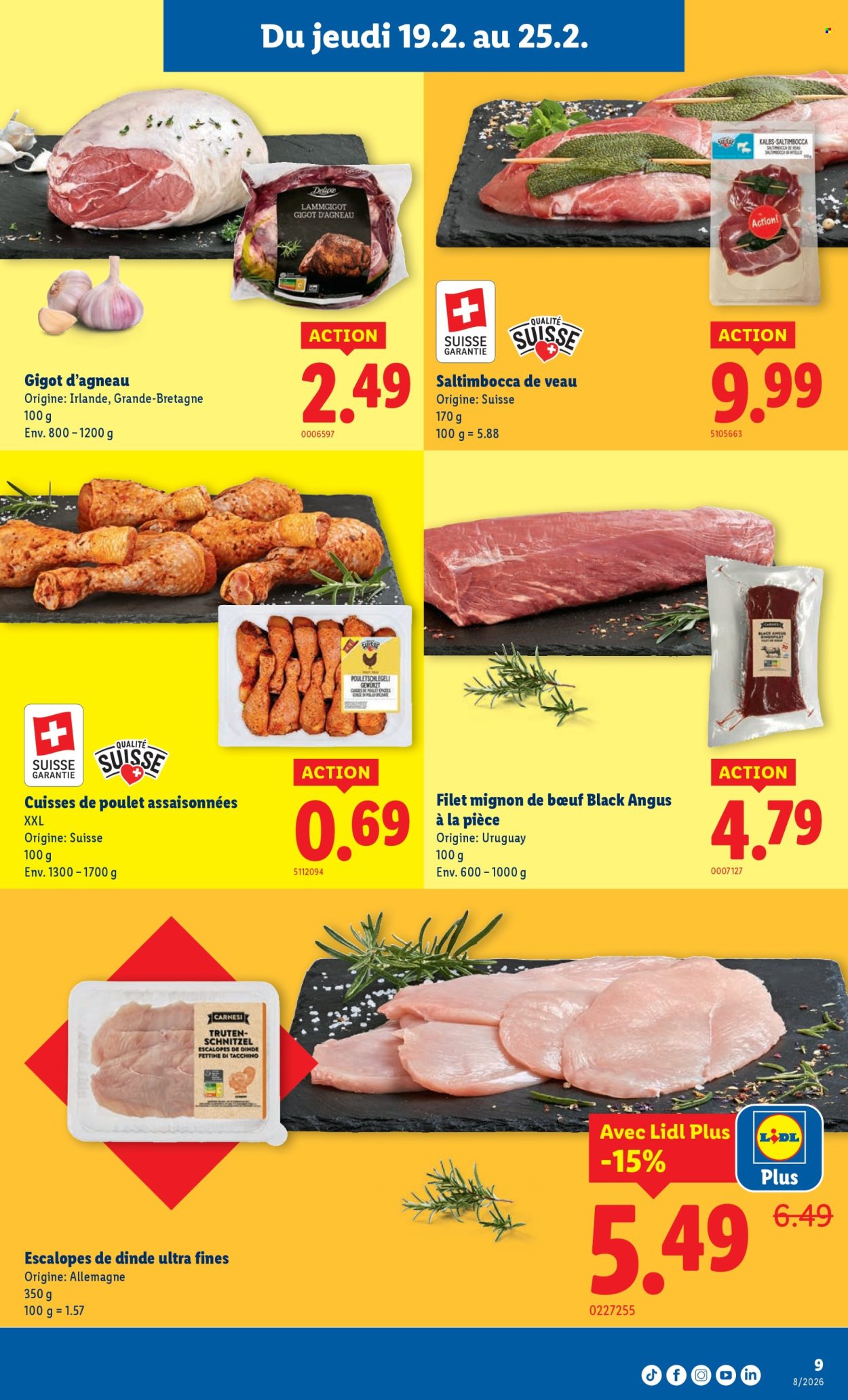 Catalogue Lidl - 19.2.2026 - 25.2.2026. Page 9. Page 9